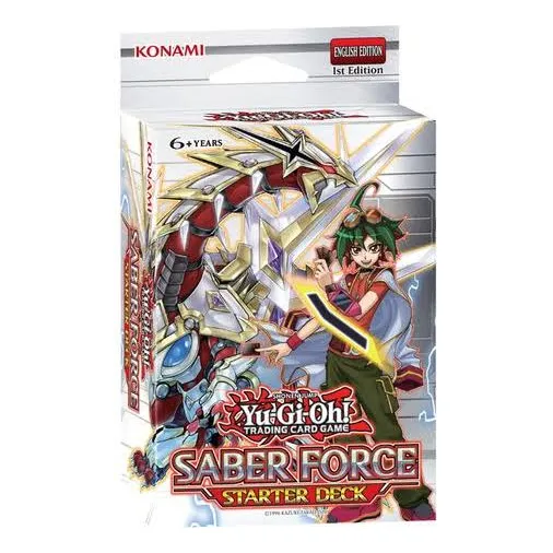 Yugioh Tcg Starter Deck Saber Force Inglés