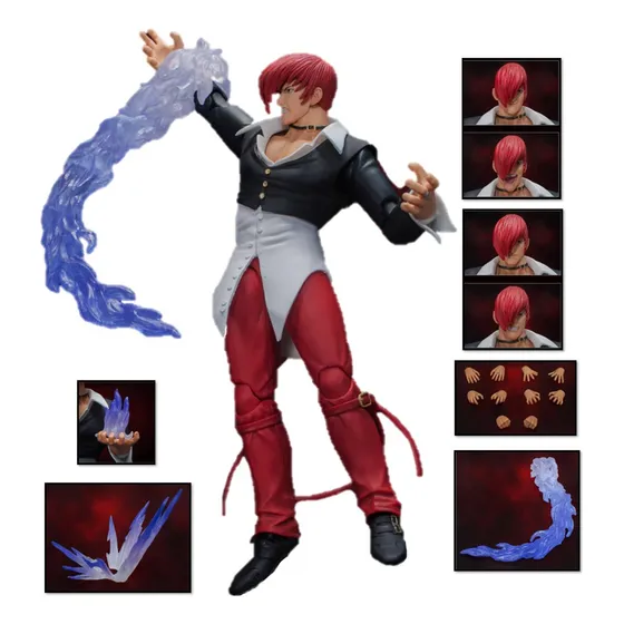 Figura de acción Iori Terry Storm, figura coleccionable de King Fight