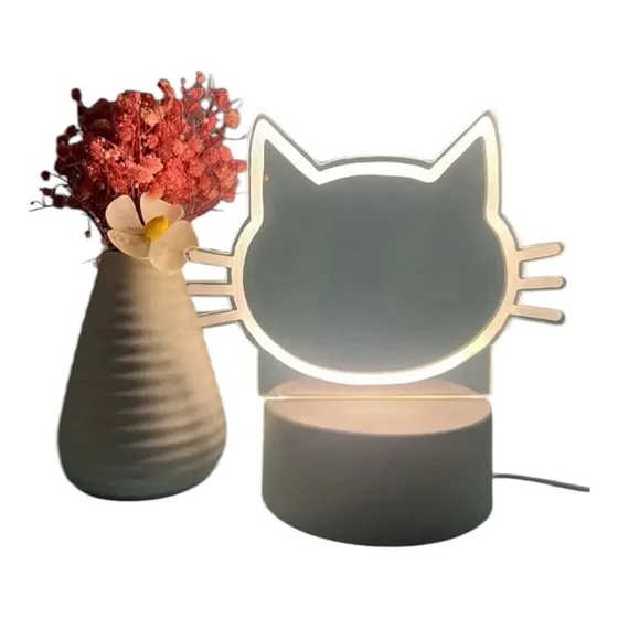 Lampara 3d Luces Led Para Niños Y Niñas