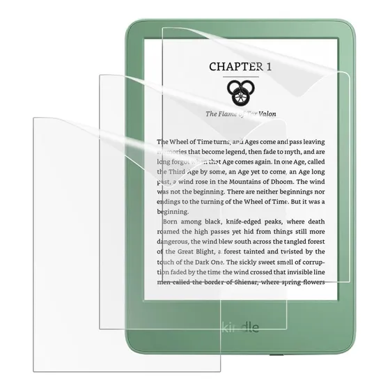 Mica Protector Pantalla Kindle 6puLG. 11a 10a 8a Paquet De 3