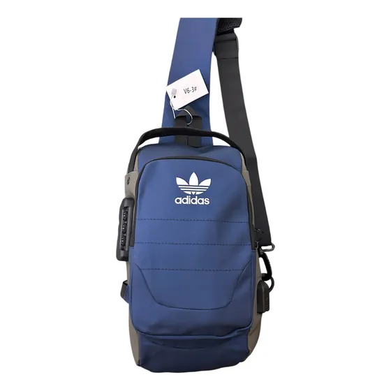 Bandolero Antirrobo adidas Hombre Poliéster Negro Casual Usb