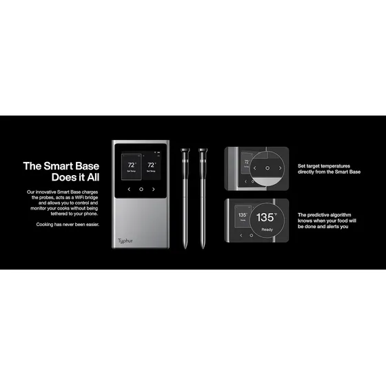 Termómetro Typhur Sync Wifi 2 Sondas Para Carne / Bcv
