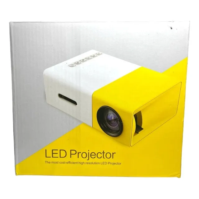 Mini Proyector Led De Video Beam Portátil Películas Cine