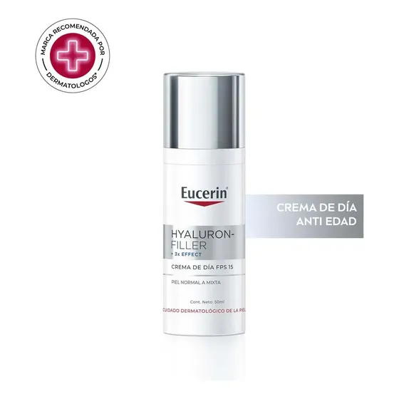 Eucerin Hyaluron - Filler Día Piel Normal a Mixta Fps15 X 50ml