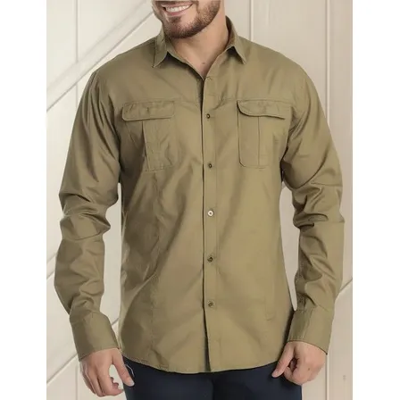 Camisa Outdoor  Tactel Nylon Secado Rápido Hombre