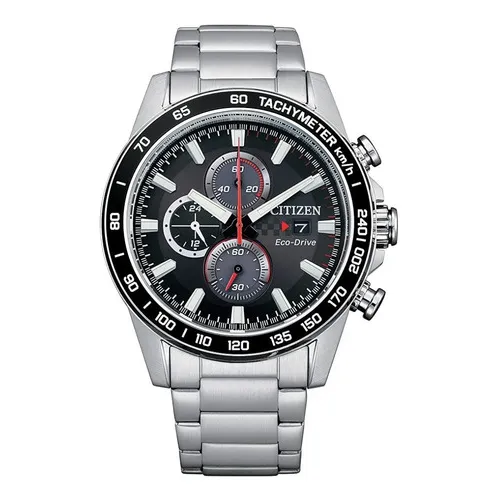 Reloj Citizen Ecodrive Ca0780-52e Color de la correa Plateado Color del bisel Plateado Color del fondo Negro