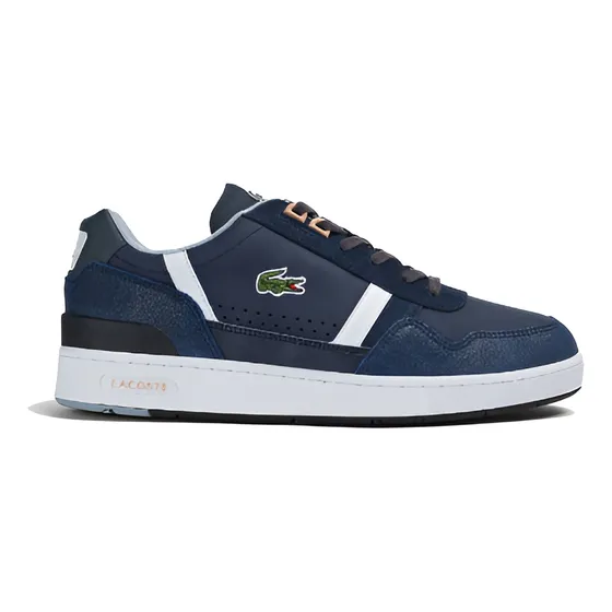 Tenis Lacoste T-clip Para Hombre Color Azul