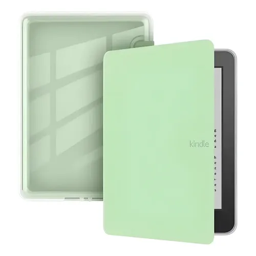 Kindle Basic 2024 6 Wi-Fi de 16 GB com luz de leitura Matcha verde