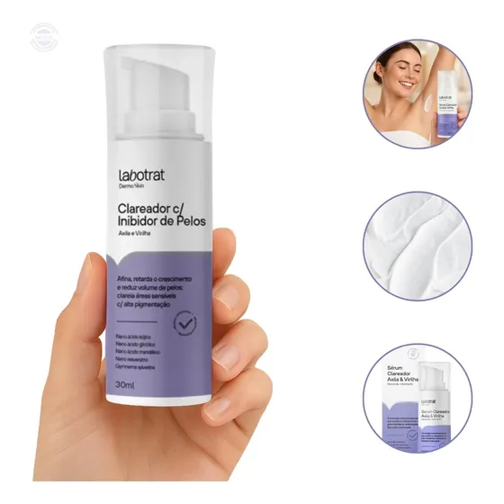 Sérum Clareador Axila Virilha Labotrat Nano Ácidos 30ml