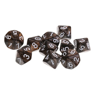 D10 Dados Poliédricos D10 Dados De 10 Caras Para Mazmorras Y D10 Dados Poliédricos D10 Dados De 10 Caras Para Mazmorras Y