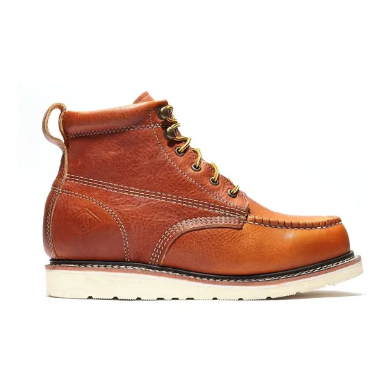 Bota Bonanza Ba640 - Frontier - Hule - Moc Toe - 100% Piel