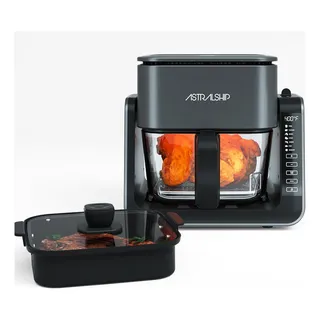 Freidora De Aire 4.2 Qt, Combo De Vidrio, 7 Presets, Portáti Freidora De Aire 4.2 Qt, Combo De Vidrio, 7 Presets, Portáti