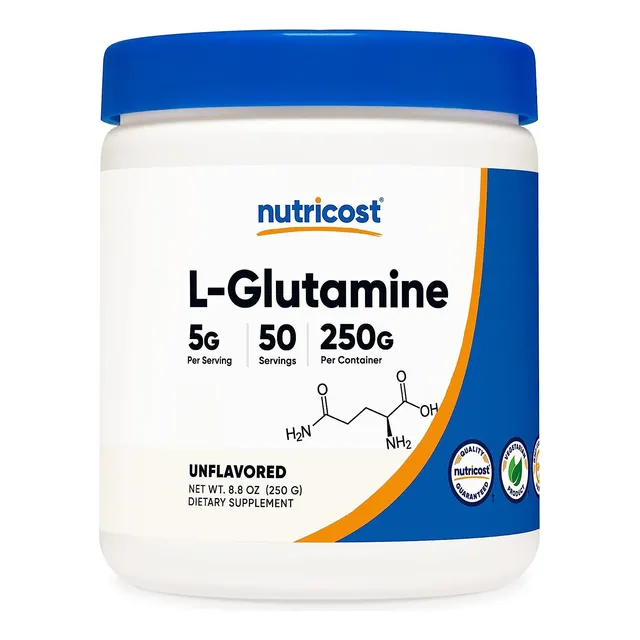 Original Nutricost Glutamina Glutamine 250 Gramos