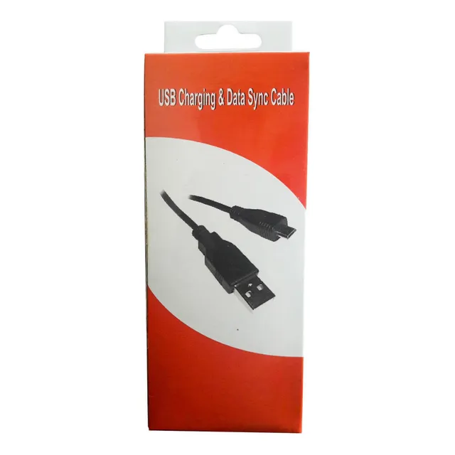Cable De Carga Para Mando Dualshock 4 Playstation 4 Color Negro