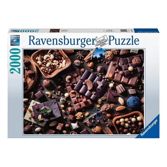 Rompecabezas Ravensburger 2000 Piezas Paraíso De Chocolates