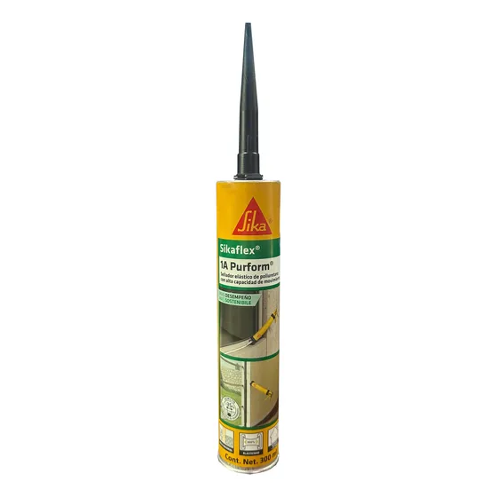 Sika Sikaflex 1a Purform Sellador Elastico Poliuretano Negro