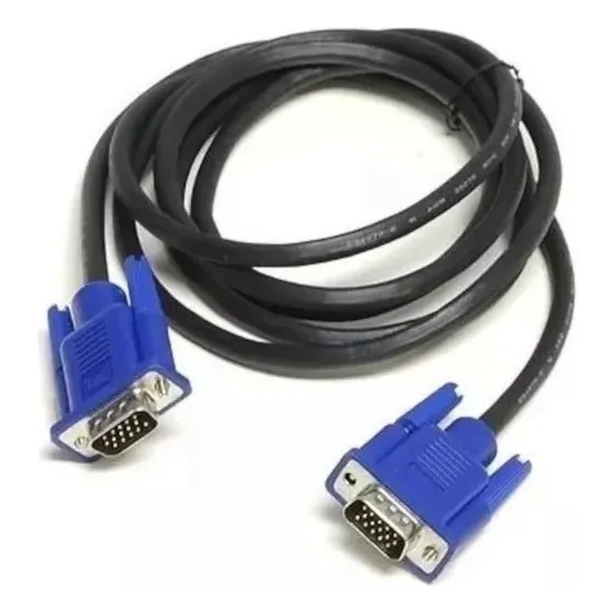 Cable De Video Vga Macho Macho De 3 Mts