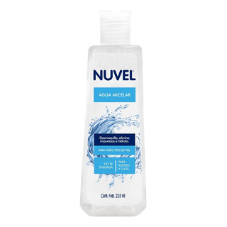 Nuvel Agua Micelar Desmaquillante Todo Tipo De Piel 235ml Nuvel Agua Micelar Desmaquillante Todo Tipo De Piel 235ml