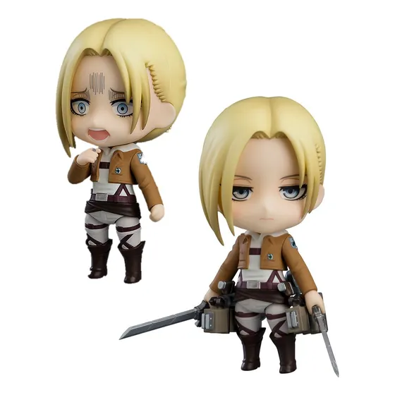 Action Figure Attack On Titan Nendoroid Boneco Annie Leonhar