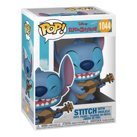 Funko Pop! Disney: Lilo & Stitch - Stitch C/ Ukulele N° 1044