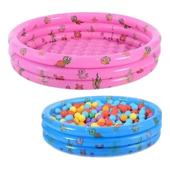 Piscina Inflable Infantil Varios Colores Playa Jardin 130cm