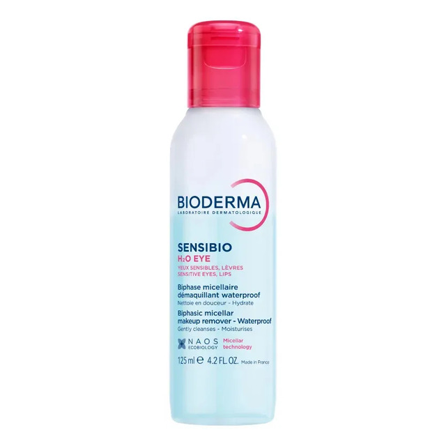 Demaquilante Bifásico Bioderma Sensibio H2o Eye 125ml Demaquilante Bifásico Bioderma Sensibio H2o Eye 125ml