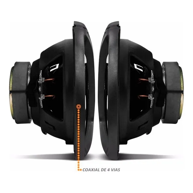 Pioneer TS-6990BR Tipo de Alto-falante Quadriaxial Cor Preto 6" X 9" 2 unidades