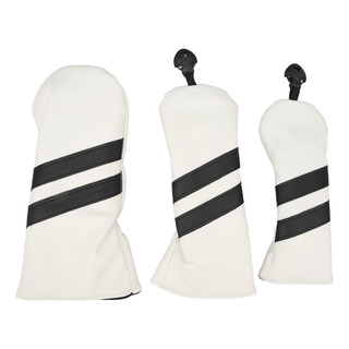Funda Blanca Blanca Para La Cabeza Del Club, Pu Driver, Made Funda Blanca Blanca Para La Cabeza Del Club, Pu Driver, Made