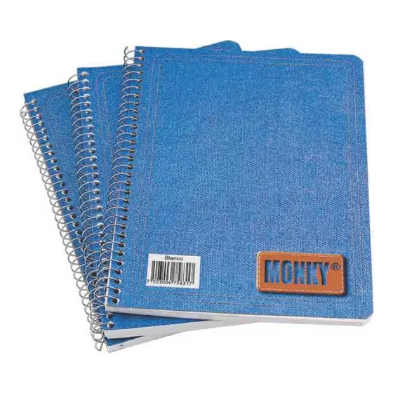 Cuaderno Forma Francesa Paq. 5 Piezas (blanco)