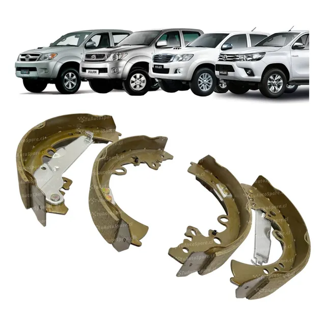 Balatas/patines Freno Trasero Hilux 2004-2019, Izq/der