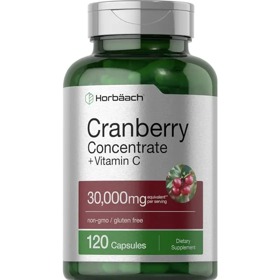 Cranberry 30.000 Mg 120 Capsulas Horbaach