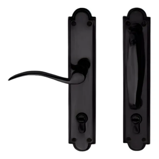 Cerradura Futura Tover Mecanismo 330 Negro Mate Izquierda