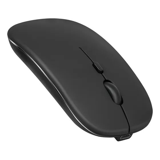 Mouse Inalámbrico Recargable 1200 Dpi Ergonómico 2.4g