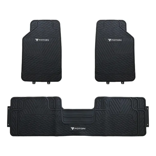 Pisos De Goma 3 Piezas Set Completo Foton