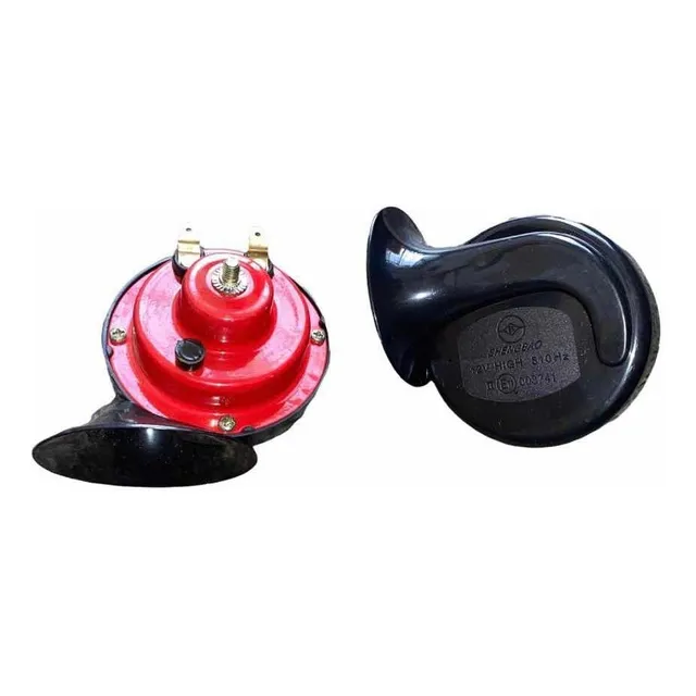 Bocina Caracol 12v 2tonos Grave Y Agudo Auto Camioneta 
