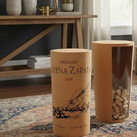 Banqueta Banco De Rolha De Vinho Porta Rolha Catena Retrô Cork