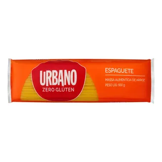 MacarrĂŁo De Arroz Espaguete Urbano Pacote 500g MacarrĂŁo De Arroz Espaguete Urbano Pacote 500g
