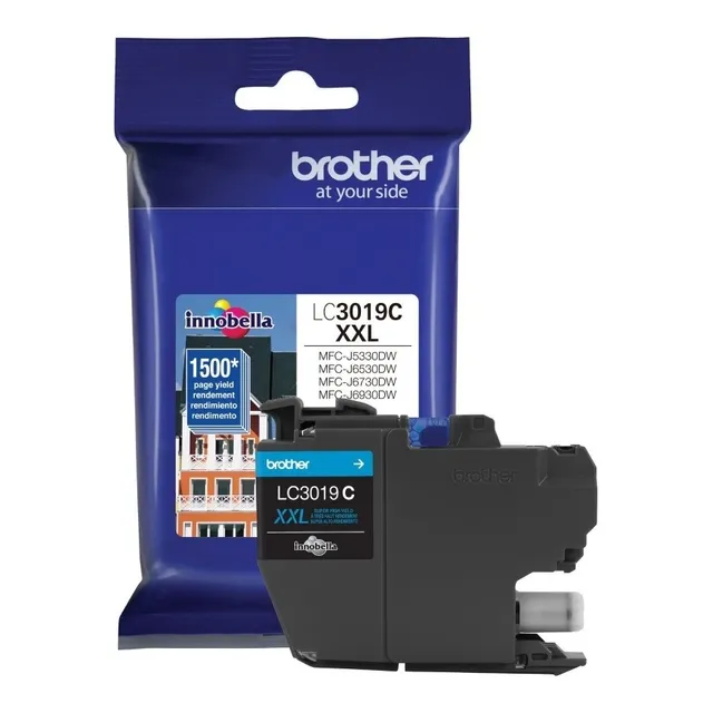 Cartucho Brother De Super Alto Rendimiento Lc3019c Cyan