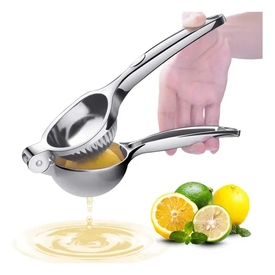 Exprimidor Limon Acero Inoxidable Grueso Manual Portatil Bar