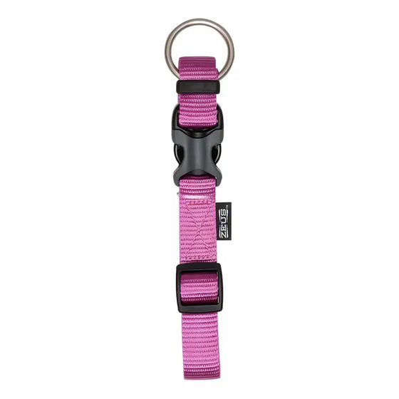 Collar Para Perros Ajustable Zeus Hagen - Small Tamaño Del Collar 22 - 30cm Color Fucsia