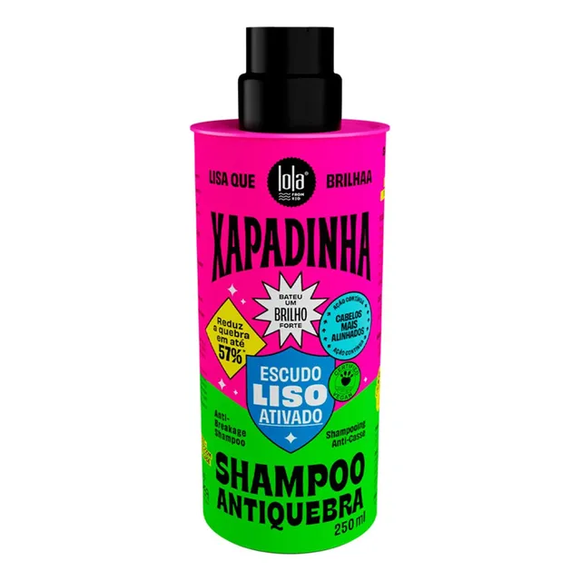 Shampoo Antiquebra Lola Xapadinha 250ml