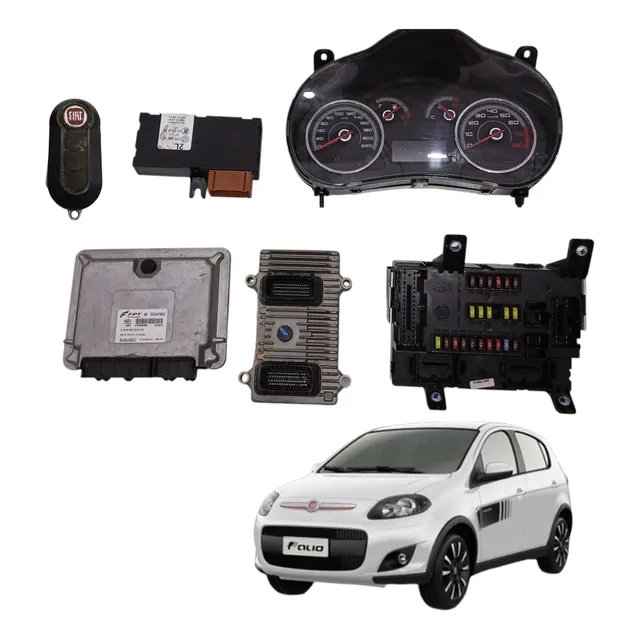  Kit Code Modulo Injecao Central Palio Dualogic 1.6 16v 2014
