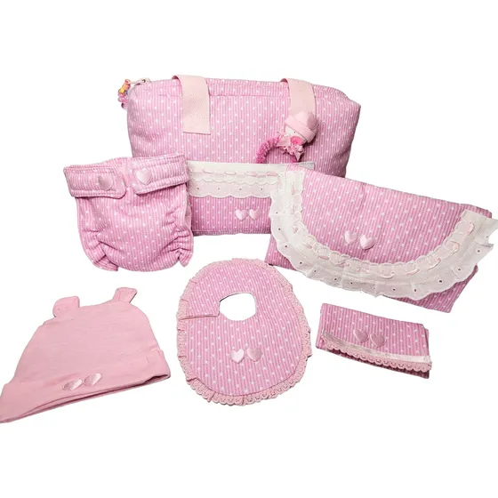 Bolso Pañalero Para Bebote Con Accesorios