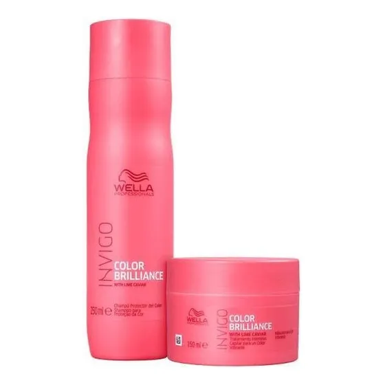 Kit Shampoo 250ml + Másc 150ml Wella Invigo Color Brilliance