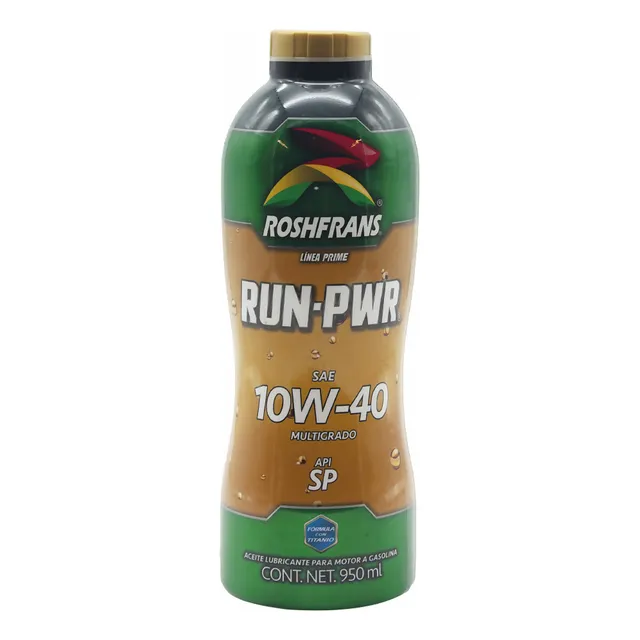Aceite Motor Mineral 10w40 Run-pwr 950ml Roshfrans