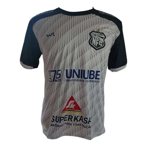 Camisa Nacional Uberaba 2024 Uniforme 2 Branca Torcedor
