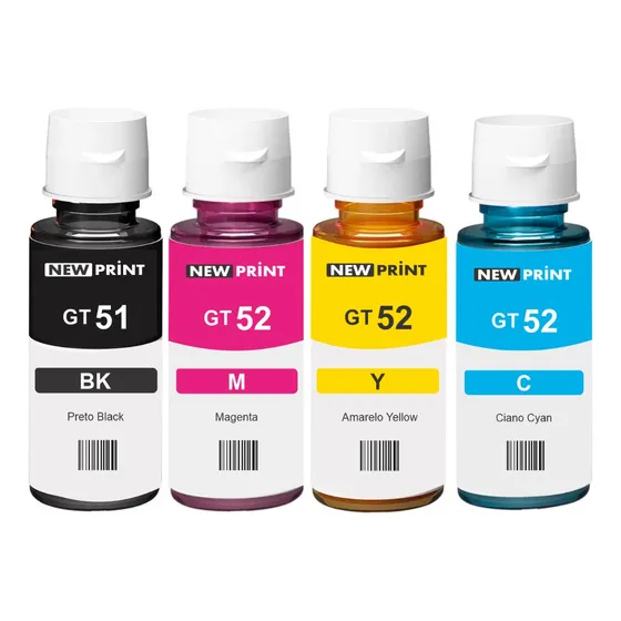 4x Tinta Compatível Para Hp Smart Tank 584 583 724 754 794