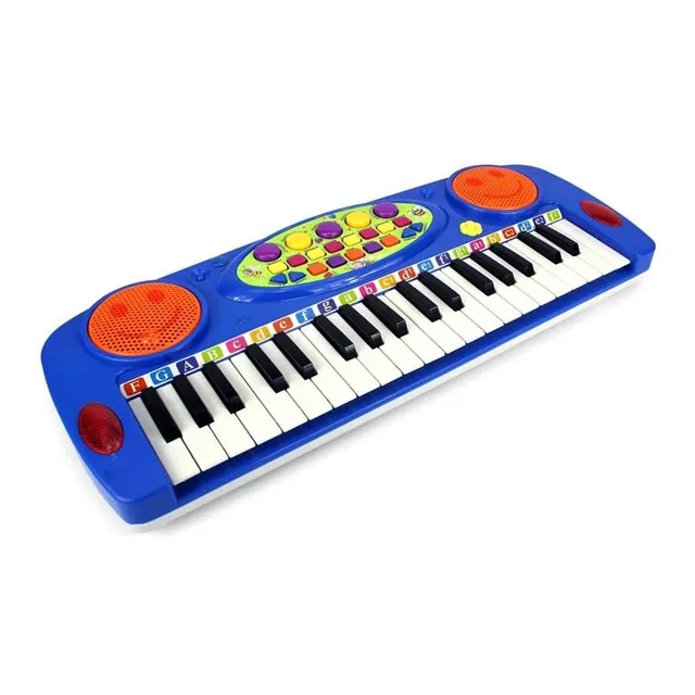 Piano Infantil Organo Electronico Teclado Musica + Microfono