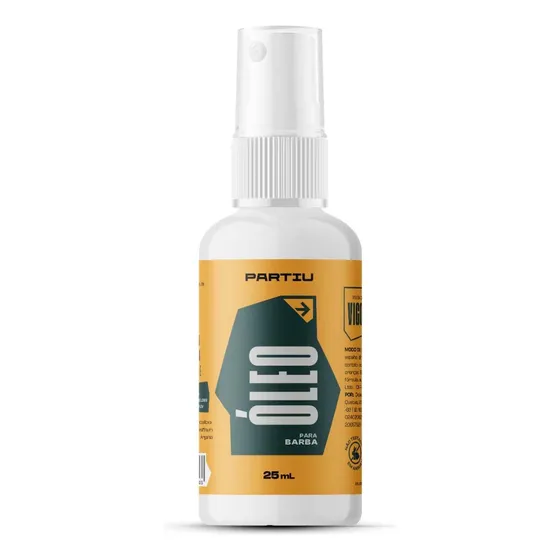 Óleo Para Barba Hidratante Profissional 25ml Vigor Partiu