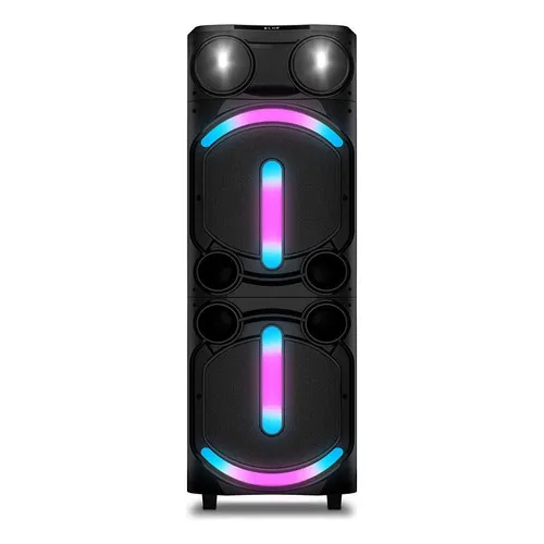 Torre De Sonido Philips Tax5708 Luces Rgb Fiesta 400w Color Negro